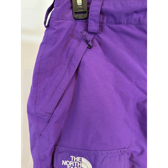 The North Face Snow Pants Youth Girls XL 18 Purple Hyvent Insulated Cargo Ski - Picture 4 of 10